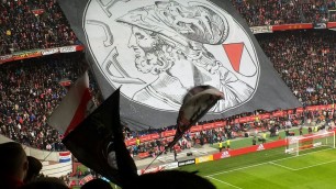 Ajax banner Amsterdam Arena
