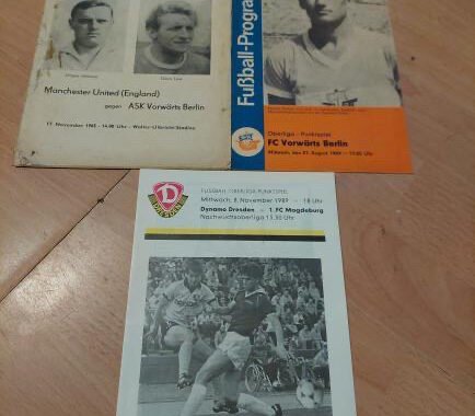 Podcast: Matchday Programmes of the DDR (East Germany)